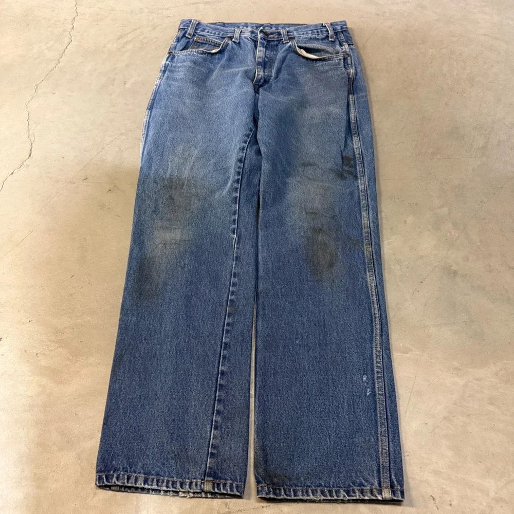 2000s y2k distressed dickies workwear jeans‎